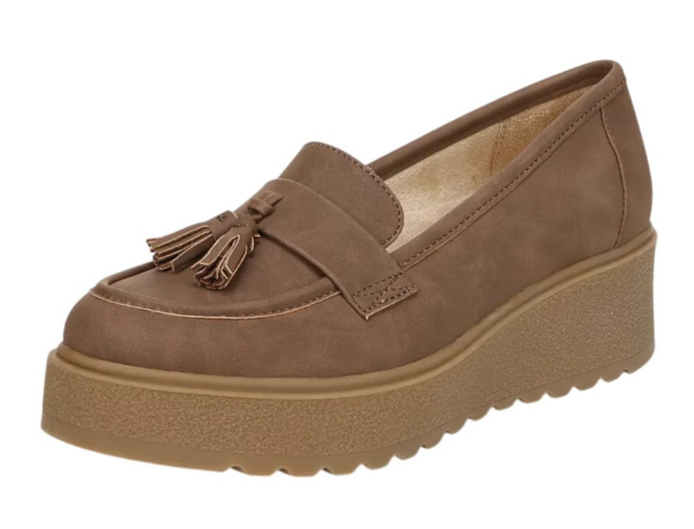 Soul Naturalizer Womens Josie Loafers Size 9.5M EU 40.5 Brown Slip-on NIB